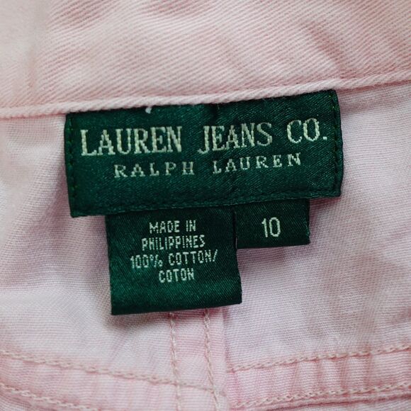 Ralph Lauren Capris Women Sz 10 Pink Easter Preppy Coquette Feminine Spring Cute - Picture 3 of 9